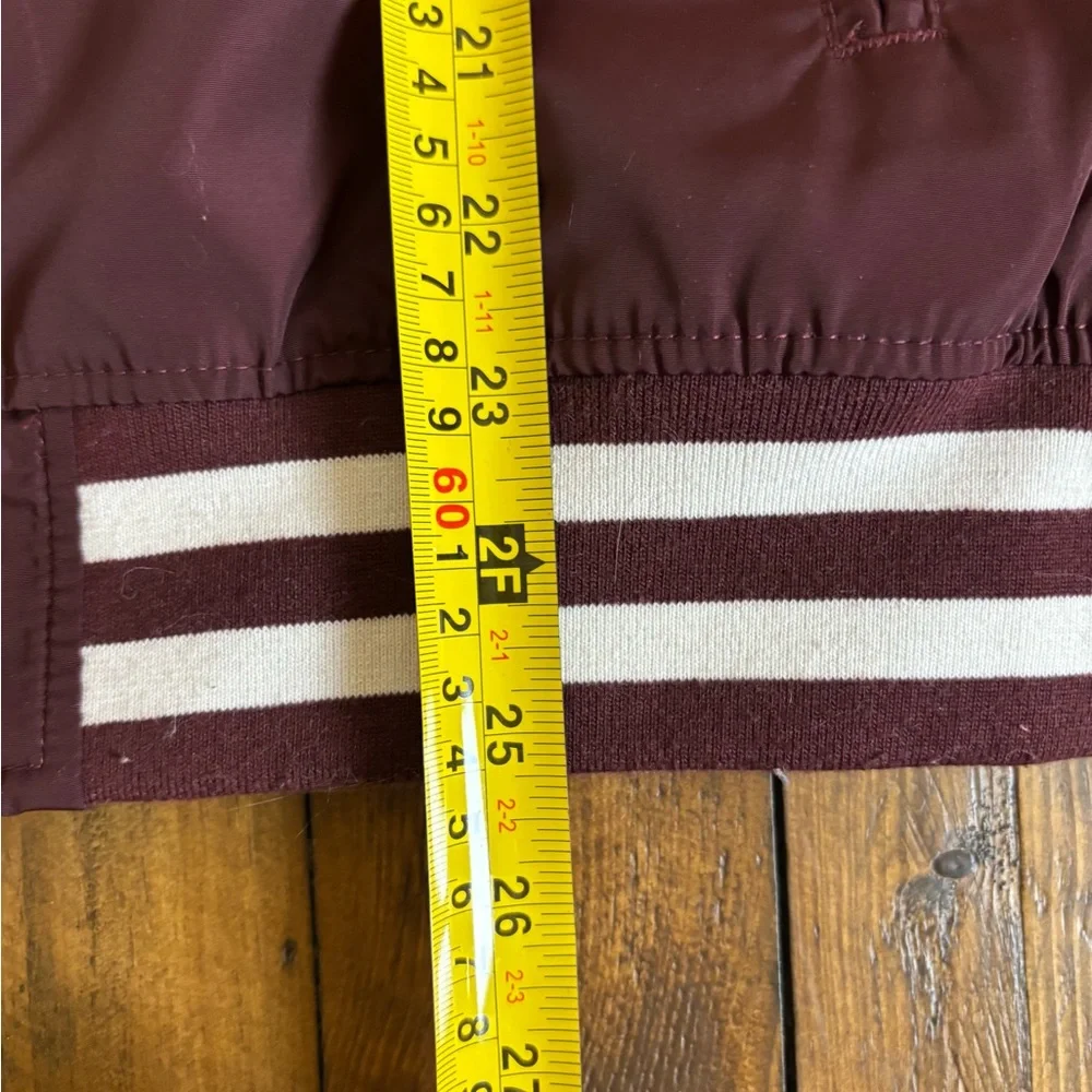 Goodfellow & Co Men's Burgundy Bomber Jacket - Picture 8 of 14